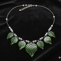 Elegant Sage Green Glass Leaf Headpins;tiny small glass leaf shape on wire; handcrafted lampwork, jewelry, mixed media, wedding decor, plant