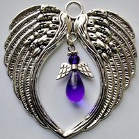 Glass Drop Orb; individually crafted lampwork glass drop orb headpins; glass on wire; jewelry making, bouquet, stitch marker, angel charms