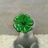 IRISH CELTIC Bouquet ~ glass flower bouquet, tiny small miniature glass flowers; individually crafted lampwork, irish gift, greenspace curio