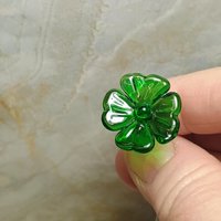 IRISH CELTIC Bouquet ~ glass flower bouquet, tiny small miniature glass flowers; individually crafted lampwork, irish gift, greenspace curio