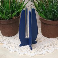 Elegant Modern Test Tube Flower Holder, propogation stand, small flower vase, glass water tube, 3D print, minimalist environmental friendly