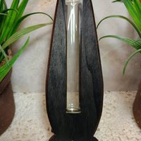 Wooden Elegant Modern Water Test Tube Flower Holder, propagation stand, small flower vase, glass water tube, minimalist wood