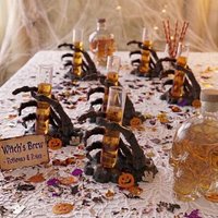 Skeleton hand glass tube holder or small bud vase, Halloween glass test tube flower holder, propagation stand, Gothic drink holder