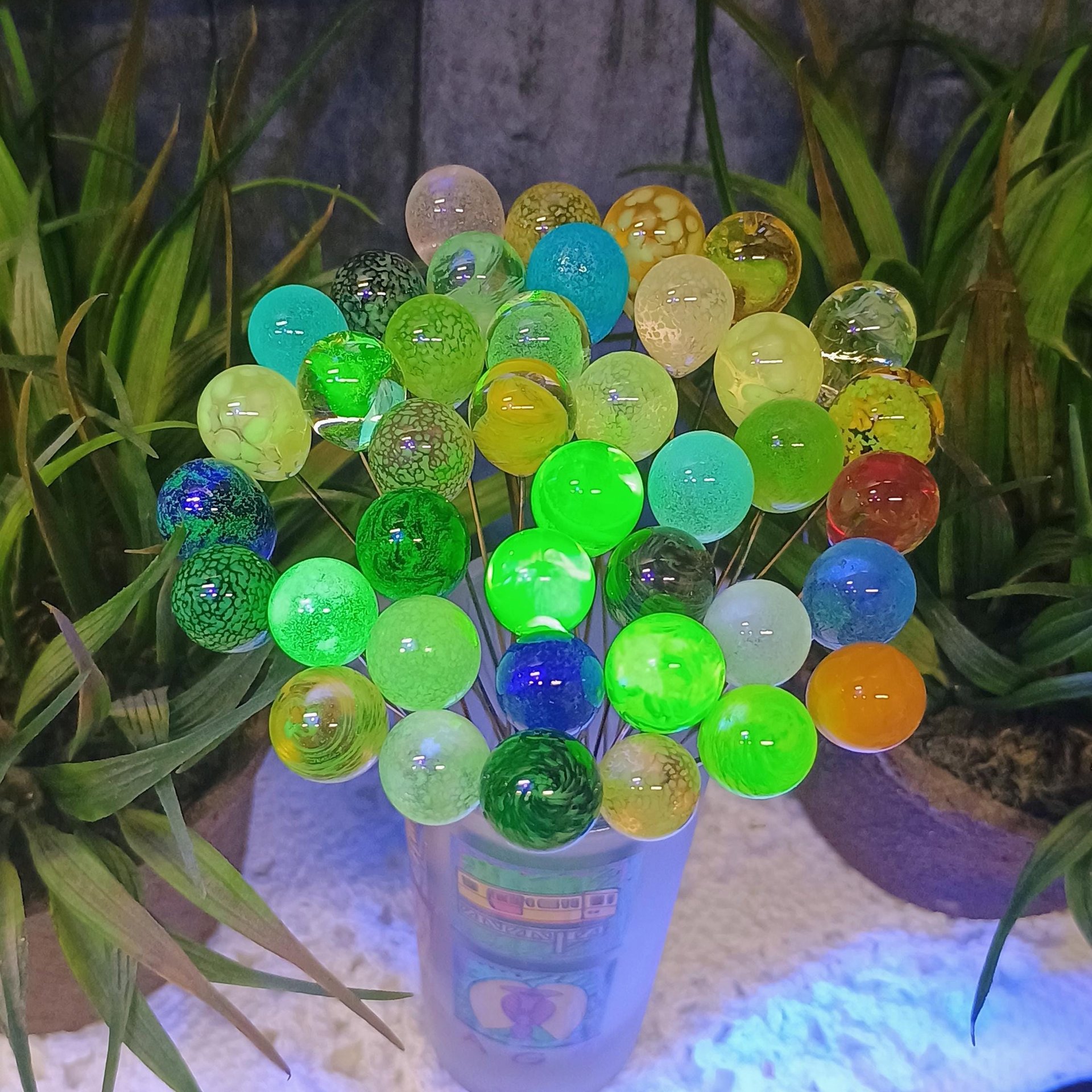 Custom GLOW ORB order for Marguerite!