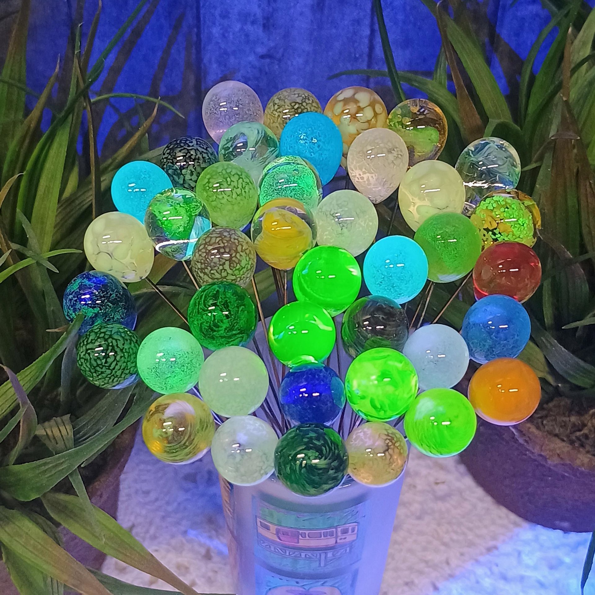 Custom GLOW ORB order for Marguerite!