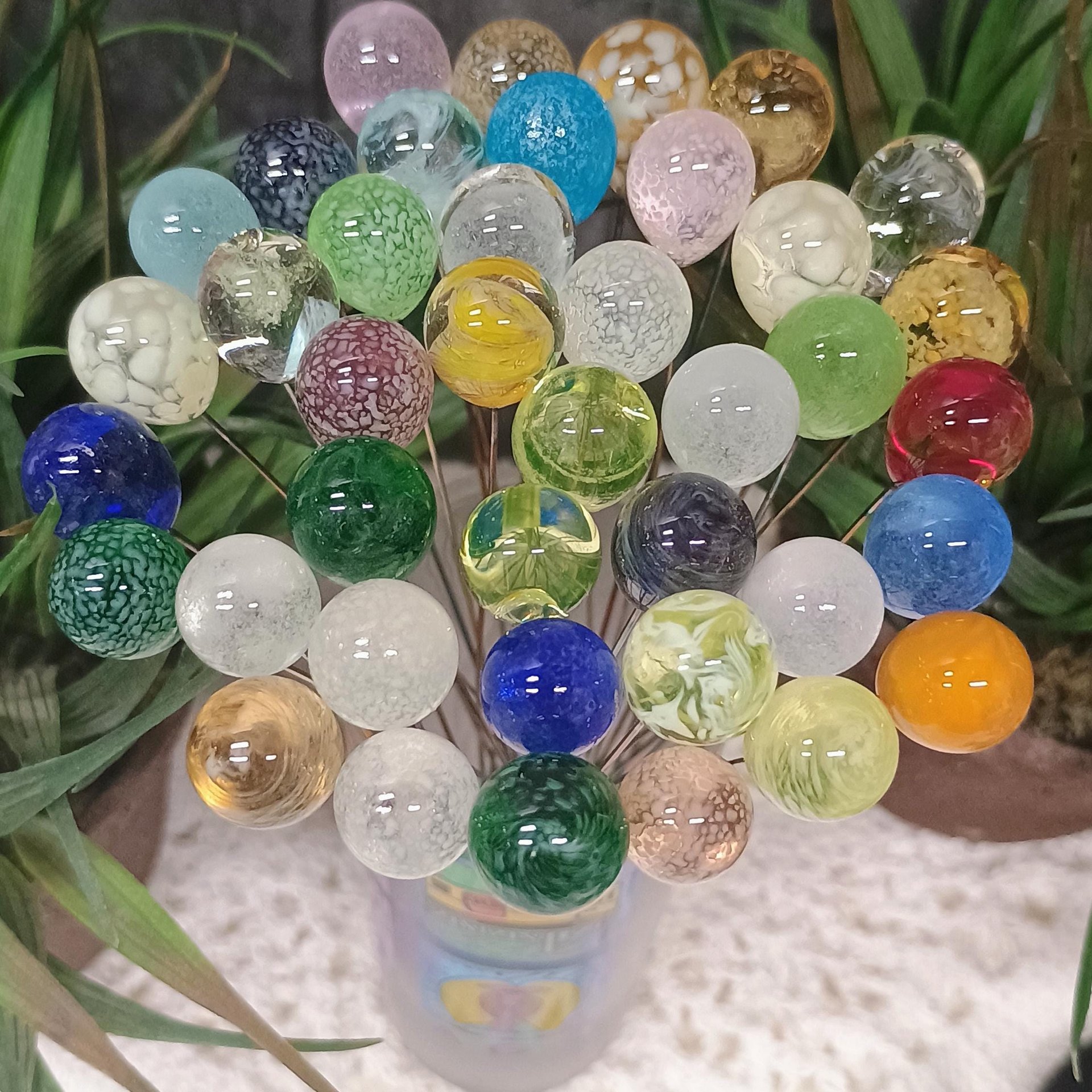 Custom GLOW ORB order for Marguerite!