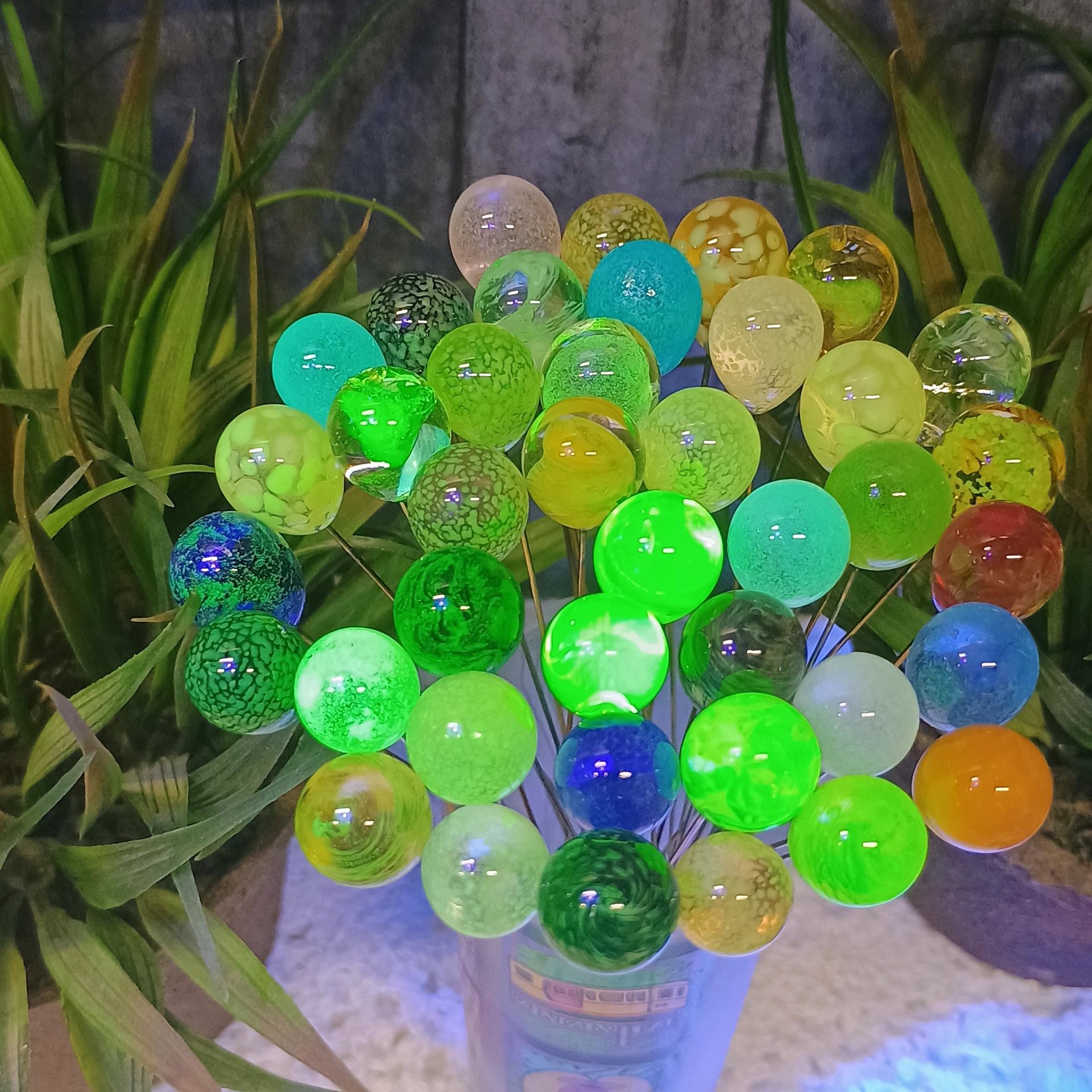 Custom GLOW ORB order for Marguerite!