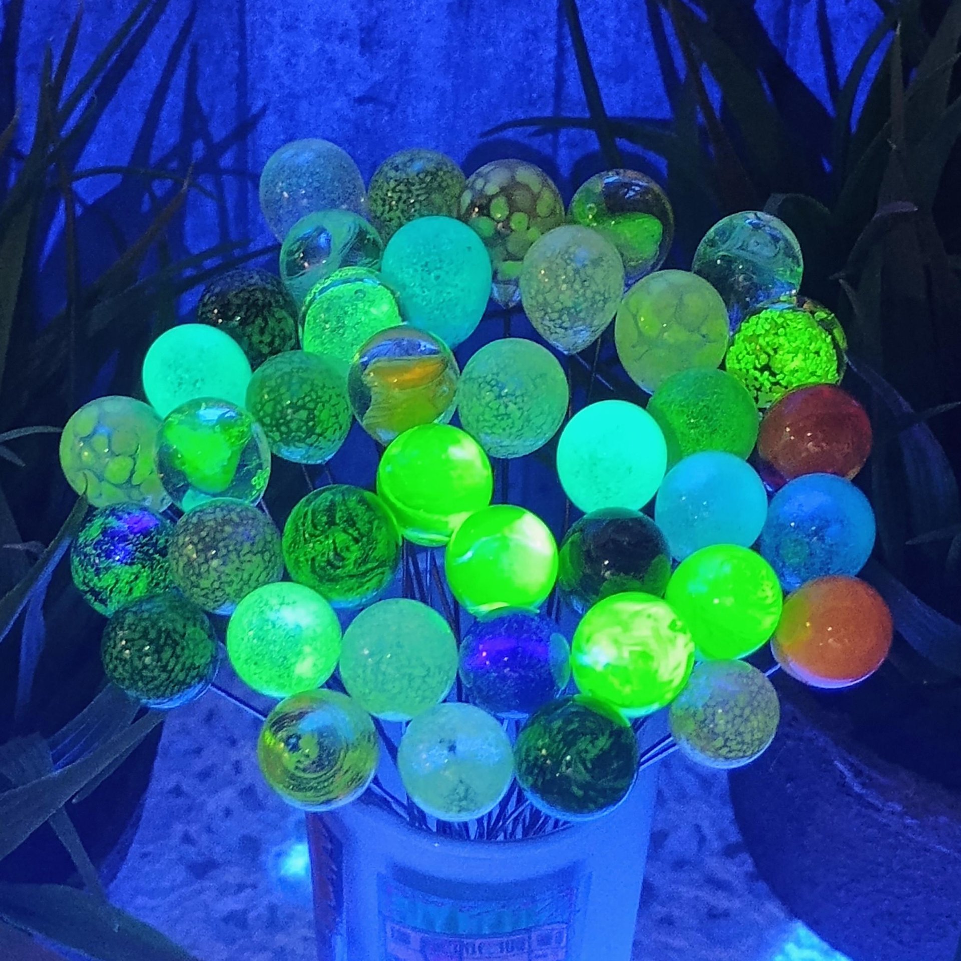 Custom GLOW ORB order for Marguerite!