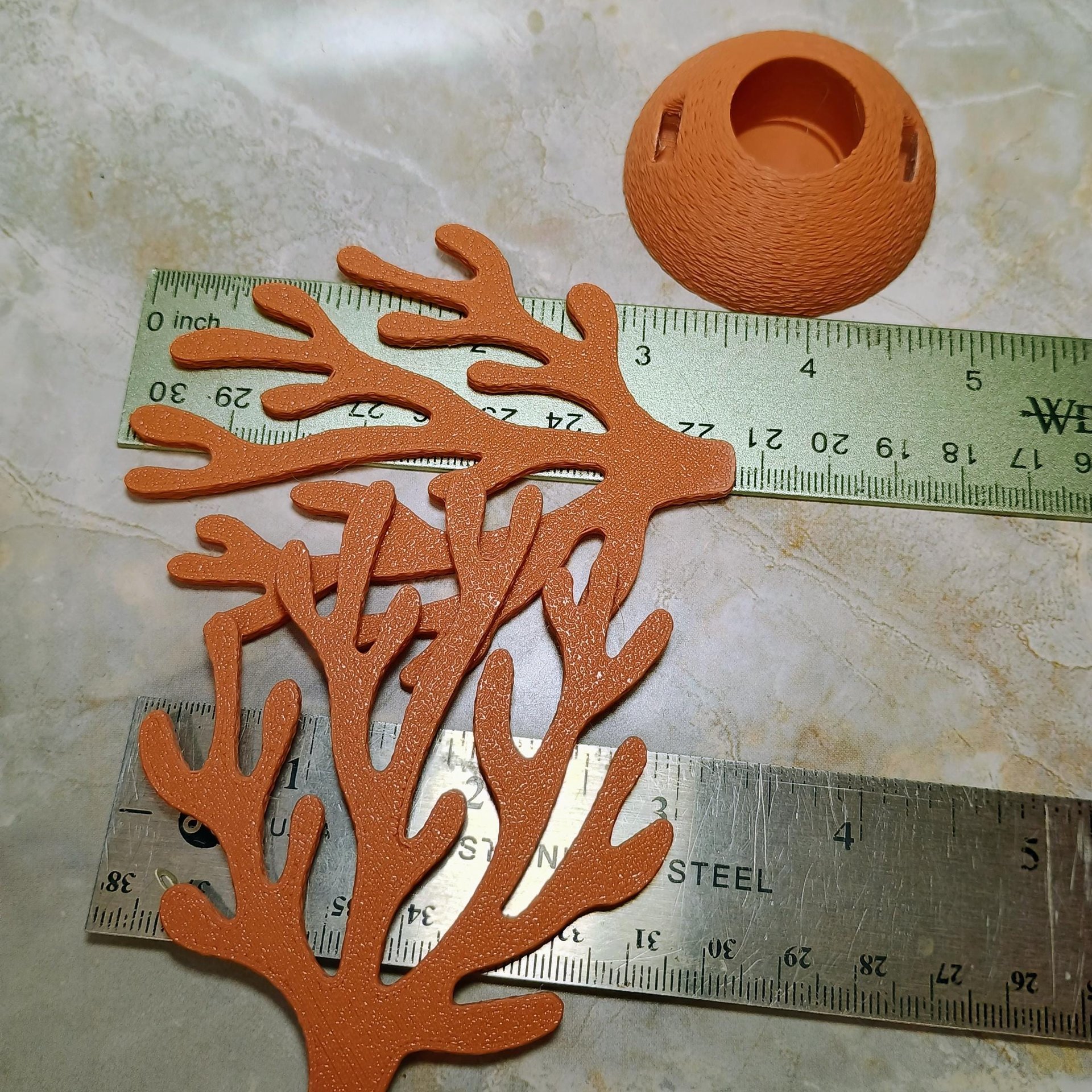 Coral shape propagation holder plant rooting system or small bud vase, ocean beach nautical theme, water test tube flower holder, 3D Printed